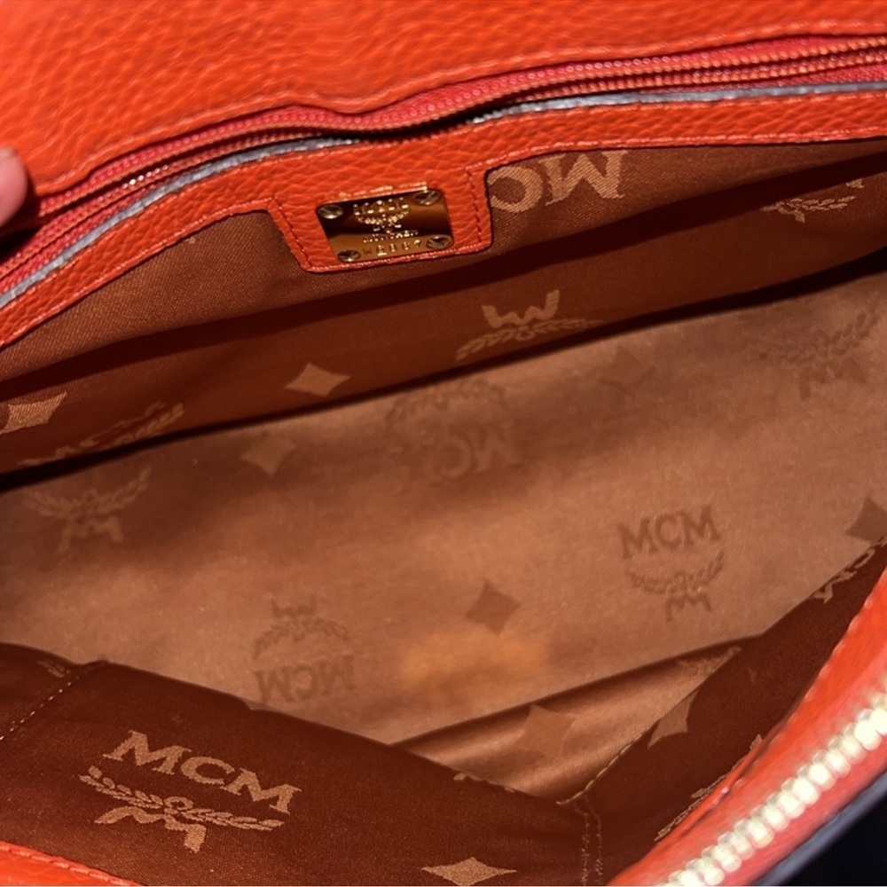 SOLD MCM top handle satchel - Picture 9 of 10